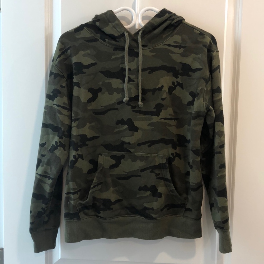 George camouflage hooded sweater